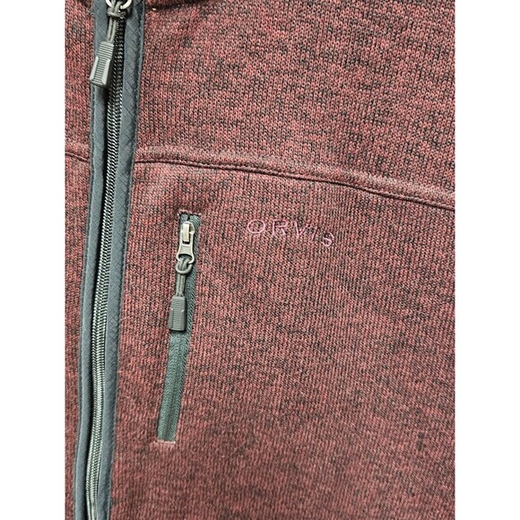 Orvis Mens XL Vest Fishing Full Zip Better Sweater Outdoor Wear Trout Hunting - Picture 16 of 16